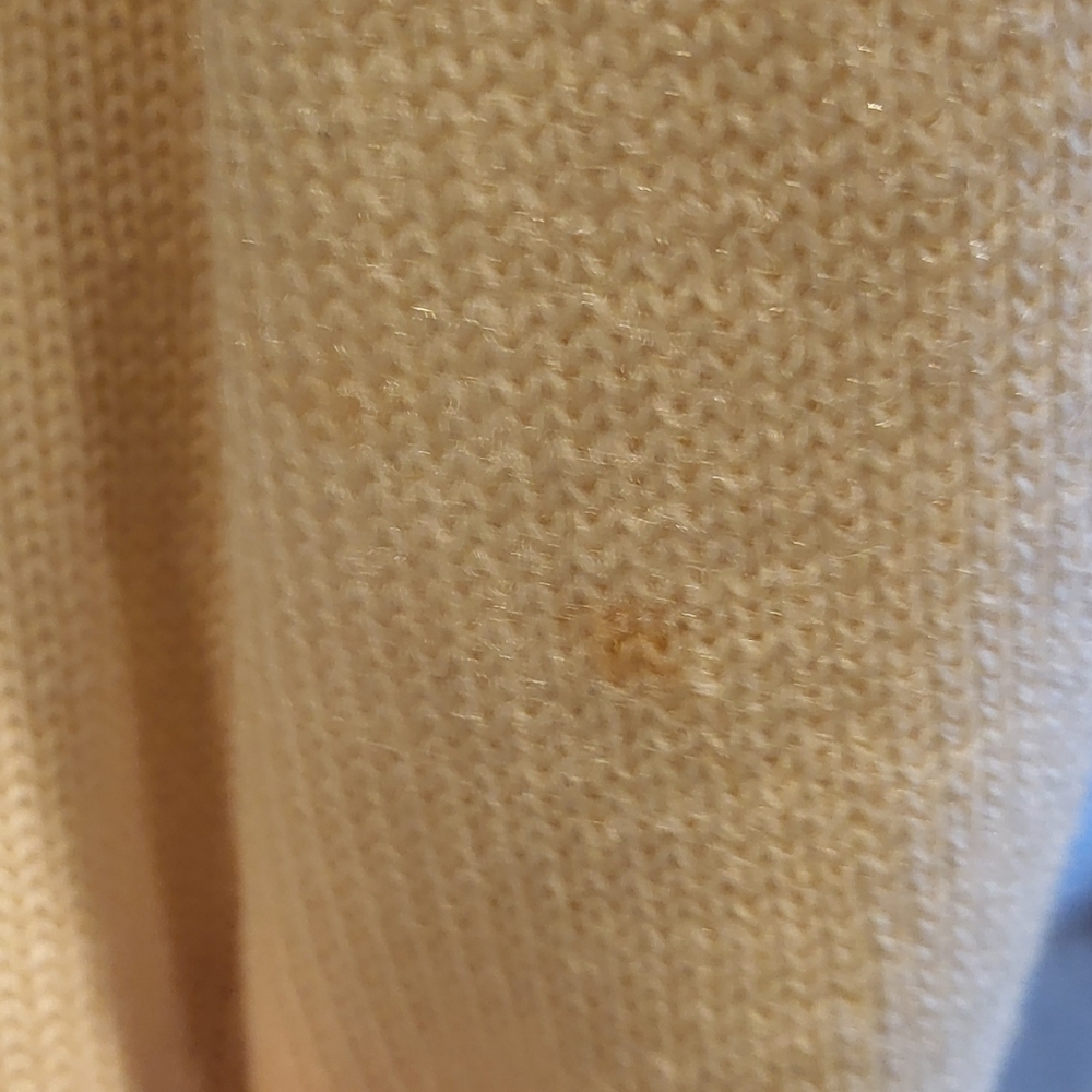 Vintage 1965 Varsity Button Up Letter Sweater Green & White - Picture 8 of 12